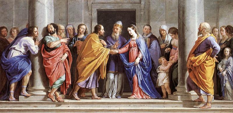 Philippe de Champaigne The Marriage of the Virgin France oil painting art